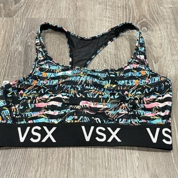 Soutien-gorge De Sport VSX Victoria's Secret – Taille 32C, Noir, Sans Armatures, état Très Bon